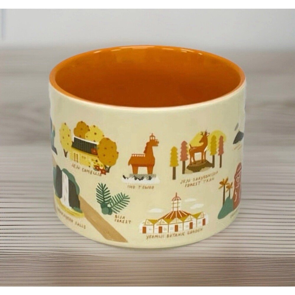 Starbucks Korea Jeju Island Limited Edition Ceramic Mug 12oz City Coffee Cup New - Picture 2 of 6